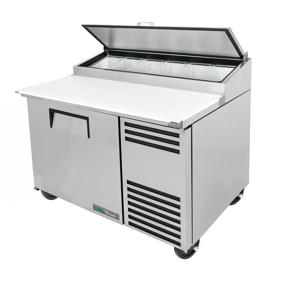 True TPP-44-HC 44" TPPAT Series Pizza Prep Table w/ Refrigerated Base