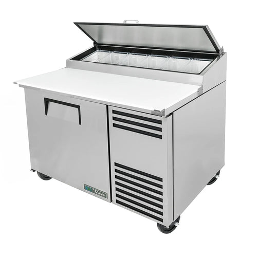 True TPP-44-HC 44" TPPAT Series Pizza Prep Table w/ Refrigerated Base