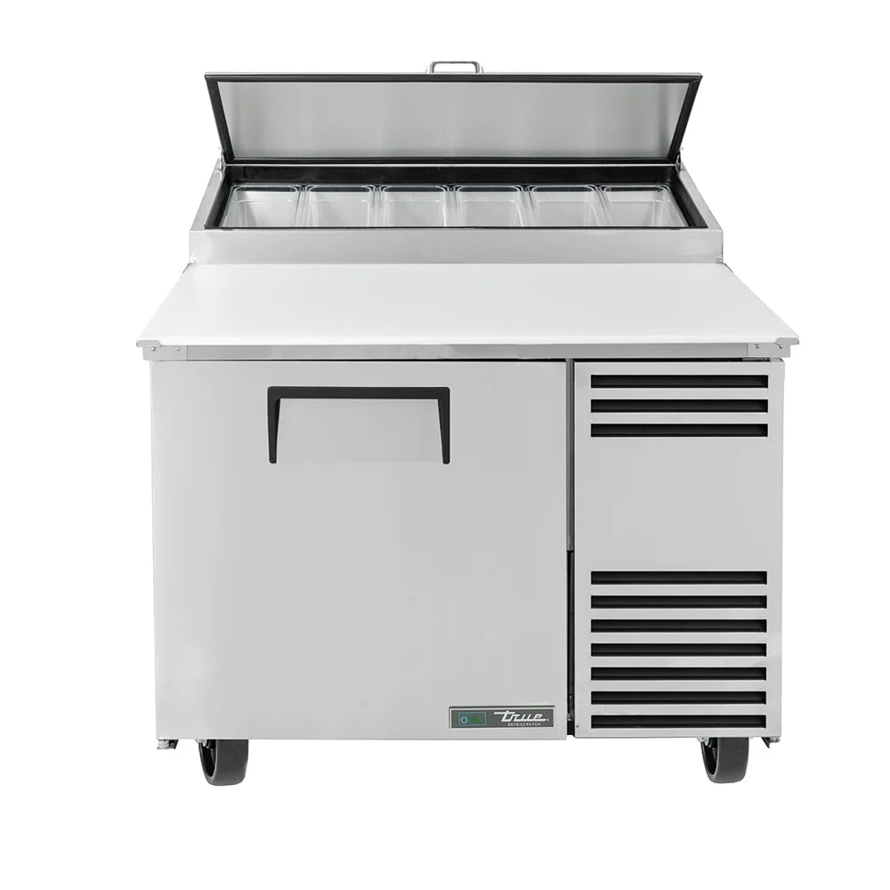 True TPP-44-HC 44" TPPAT Series Pizza Prep Table w/ Refrigerated Base