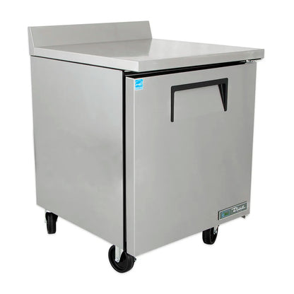 True TWT-27F-HC 28" W Worktop Freezer w/ Section & Right Hinge Door