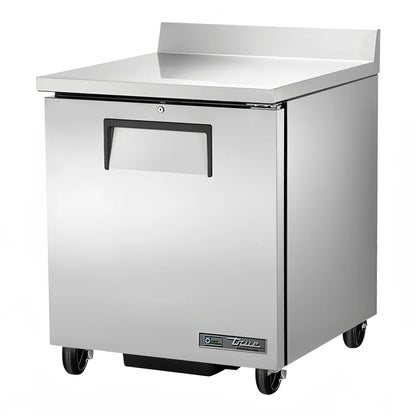 True TWT-27-HC 28" 2-Door Worktop Refrigerator